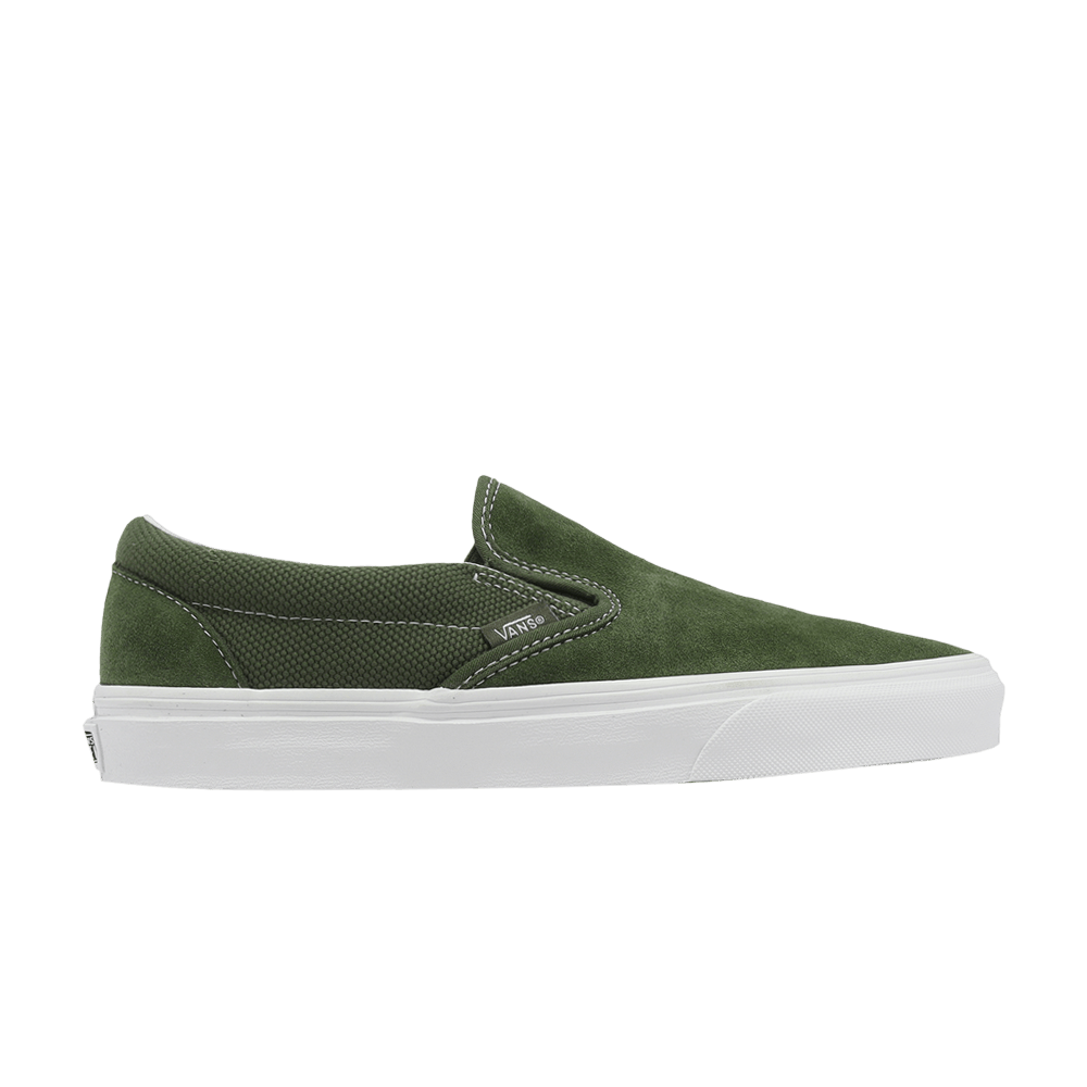Кроссовки Vans Classic Slip-On 'Textured Chive Green'