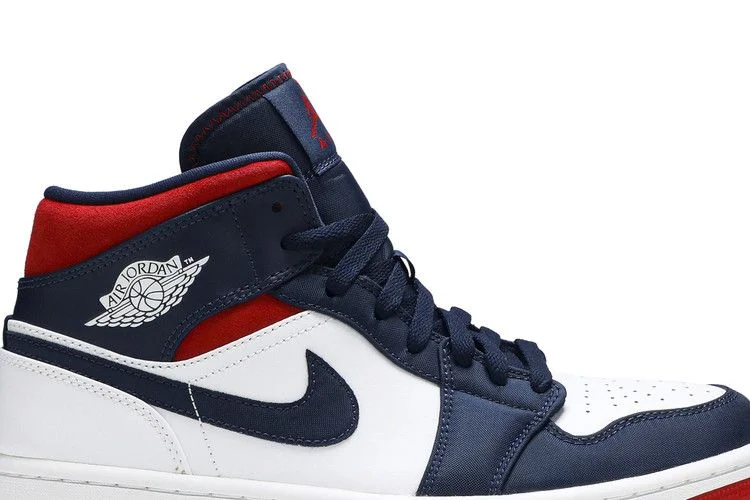 Кроссовки Air Jordan 1 Mid SE 'Olympic'