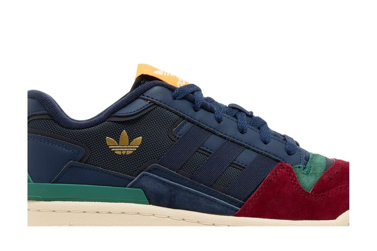 Кроссовки Adidas Forum Exhibit Low 2.0 'Navy Burgundy Green'