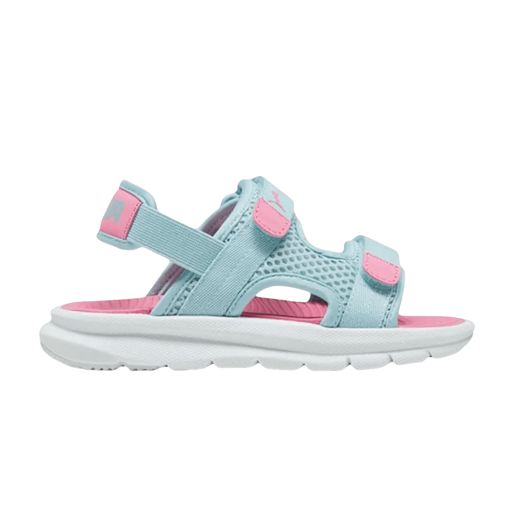 Krossovki-Puma-Evolve-Sandal-Little-Kid-Turquoise-Surf-Fast-Pink