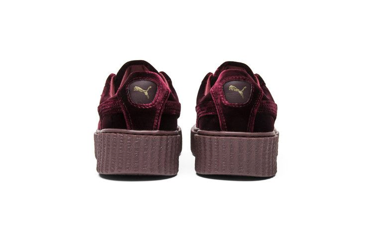Кроссовки Fenty x Puma Wmns Velvet Creeper 'Burgundy'