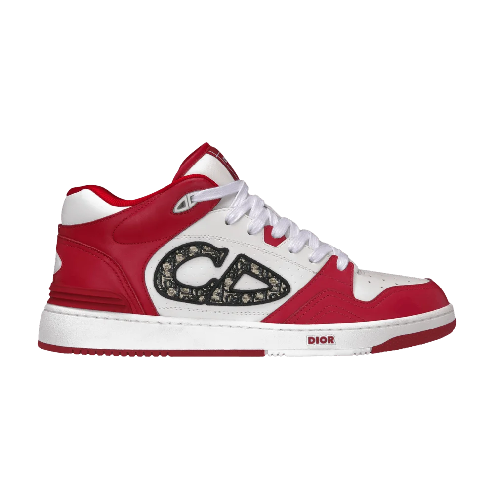 Krossovki-Dior-B57-Mid-Dior-Oblique-Red