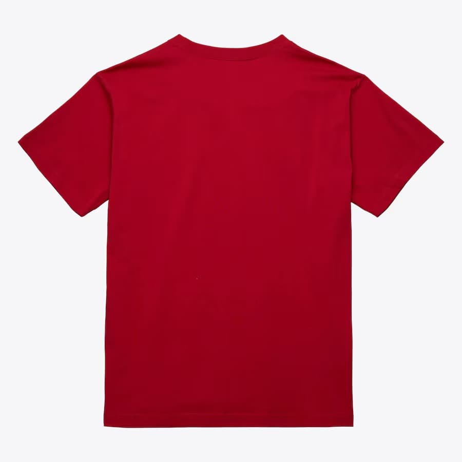Футболка Mitchell & Ness Red Atlanta Braves Cooperstown Collection Premium Pocket T-Shirt