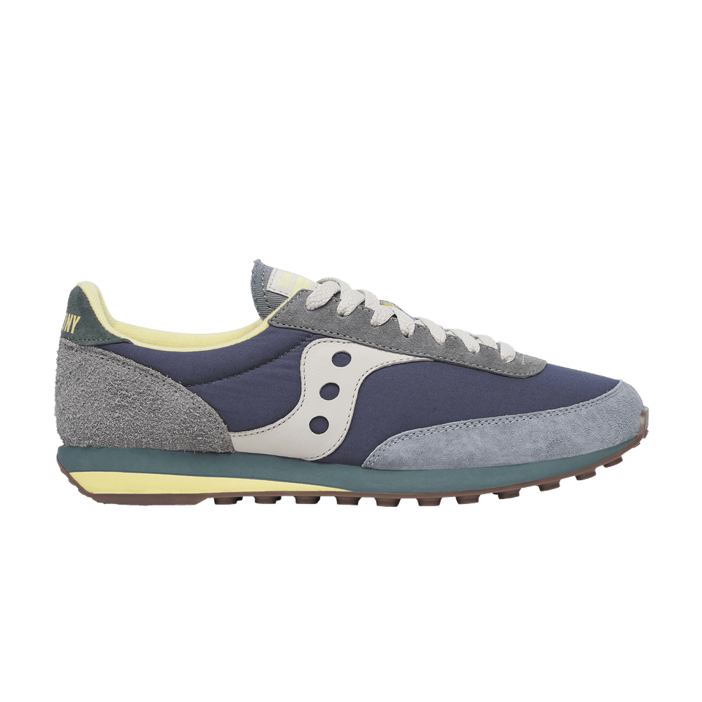 Кроссовки Saucony Trainer 80 Lux 'Navy Grey'