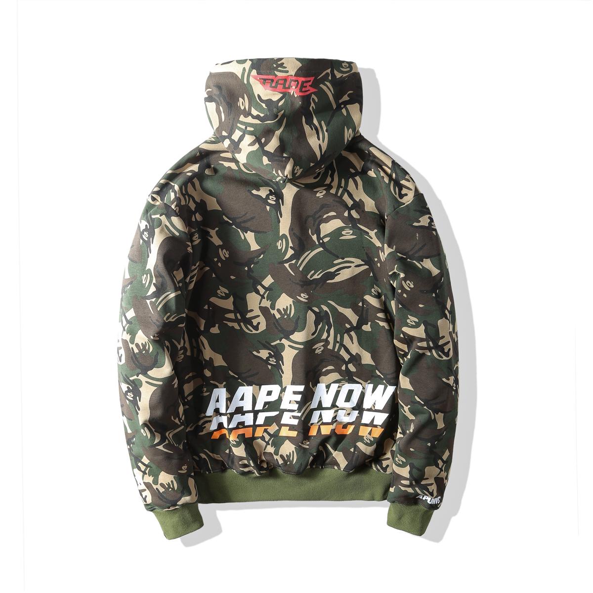 Худи AAPE Chessboard Camo