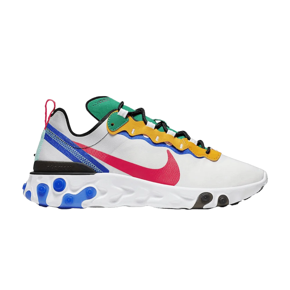 Krossovki-Nike-React-Element-55-White-Gold-Blue-Green