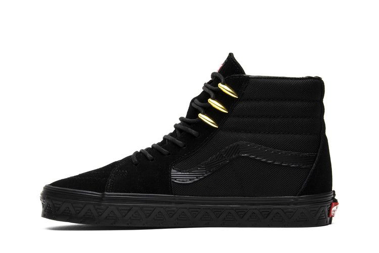 Кроссовки Vans Marvel x SK8-HI 'Black Panther'