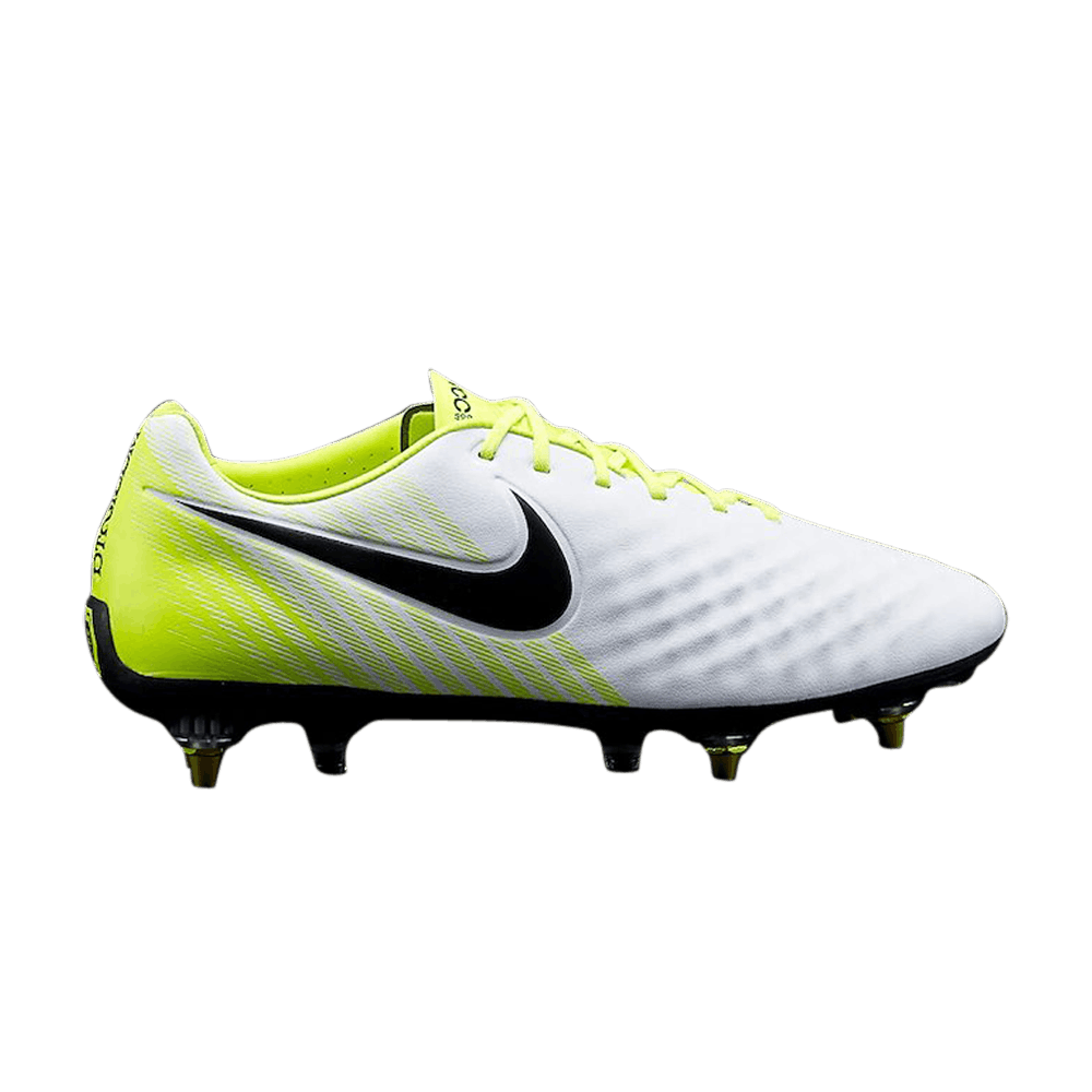 Кроссовки Nike Magista Opus 2 SG Pro AC 'White Black Volt'