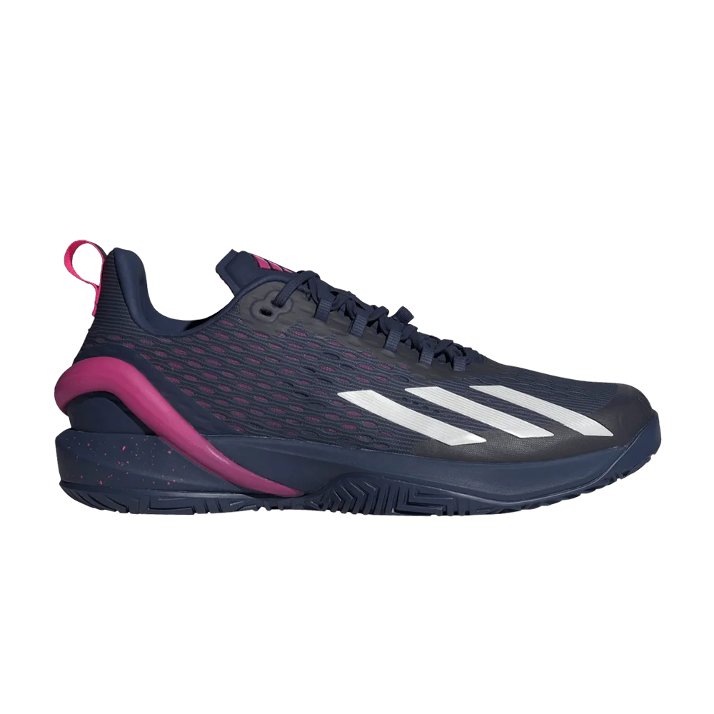Кроссовки Adidas Adizero Cybersonic 'Dark Blue Shock Pink'