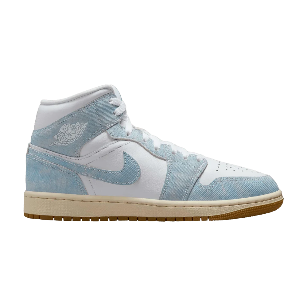 Кроссовки Wmns Air Jordan 1 Mid 'Denim'