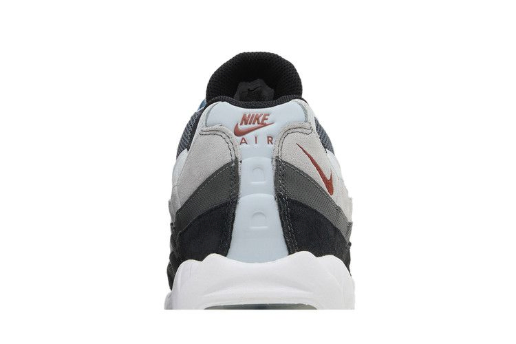 Кроссовки Nike Air Max 95 'Wolf Grey Rugged Orange'