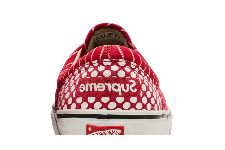 Кроссовки Vans Comme des Garçons x Supreme x Era 'Pinstripe'