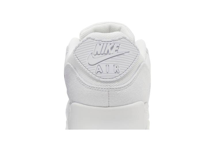 Кроссовки Nike Air Max 90 Premium 'White Metallic Silver'