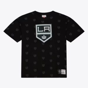 Mitchell-Ness-Black-Los-Angeles-Kings-Allover-Print-T-Shirt-300x300