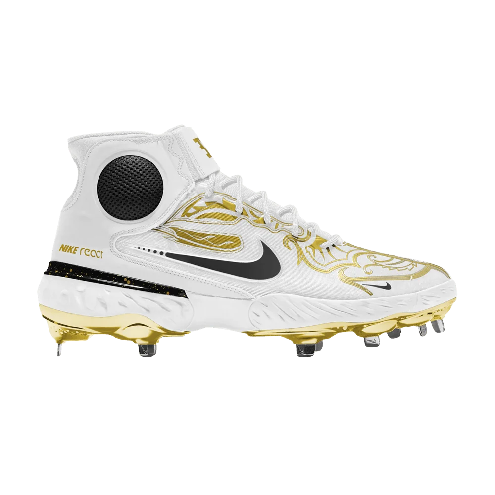 Krossovki-Nike-Alpha-Huarache-Elite-3-Mid-White-Metallic-Vivid-Gold