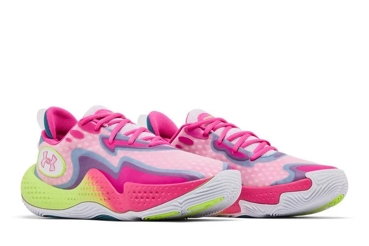 Krossovki-Under-Armour-Spawn-5-White-Lime-Pink-7