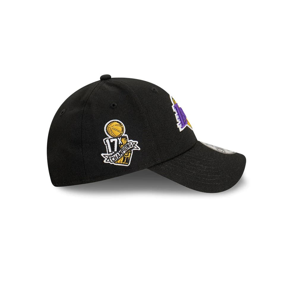 Бейсболка New Era Los Angeles Lakers 17 Time Champions 9FORTY NBA Snapback Hat