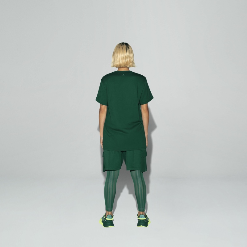 Футболка adidas Ivy Park 3-Stripes Tee (Gender Neutral) Dark Green
