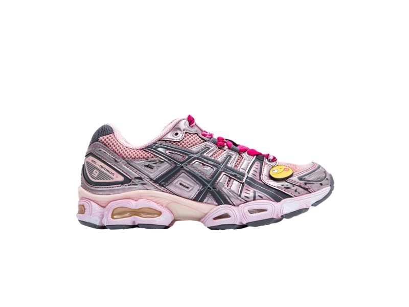 Кроссовки (di)vision x Asics Gel Nimbus 9 Crafts For Mind – Bandana Pink