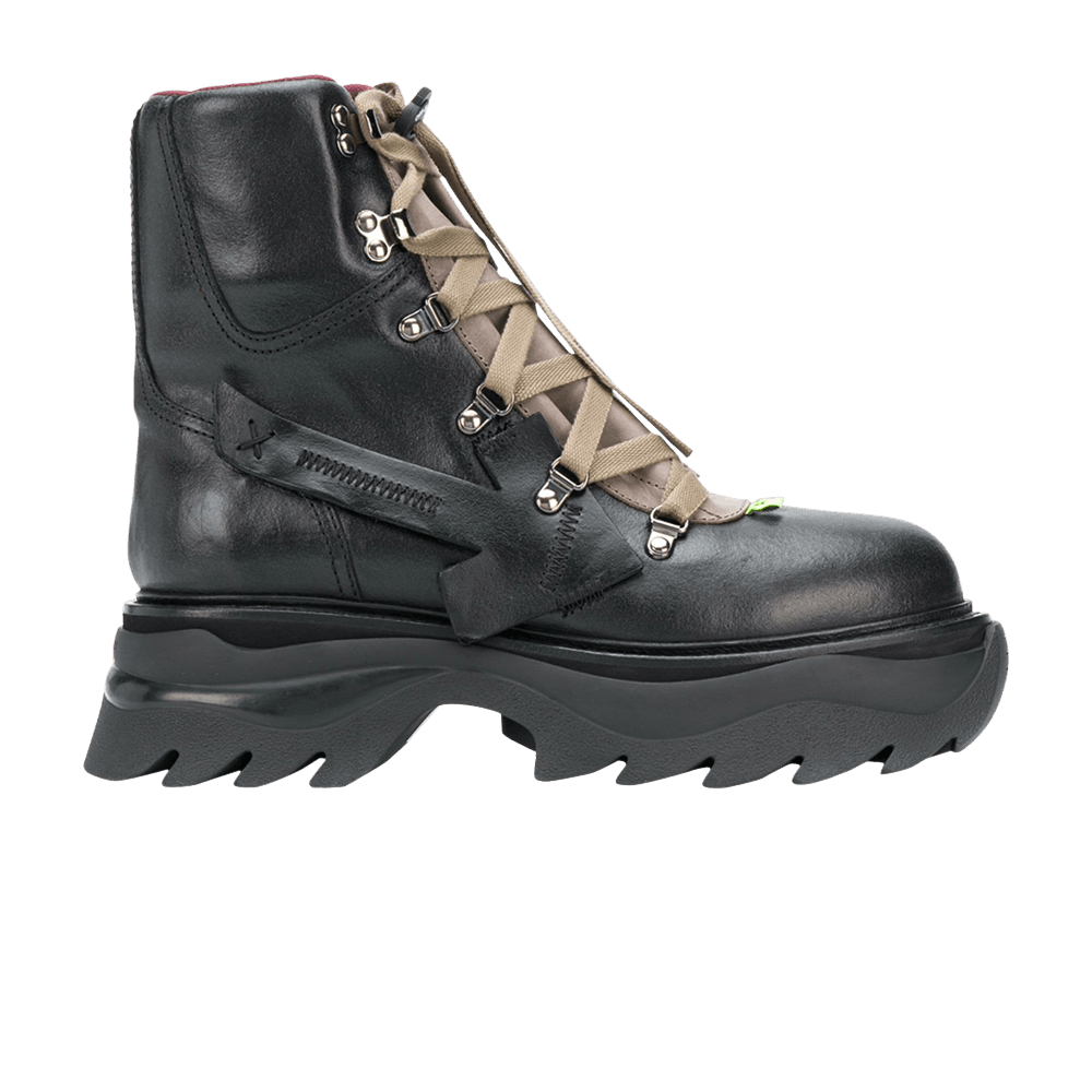 Off-White Equipment Platform Boot 'Black Beige'