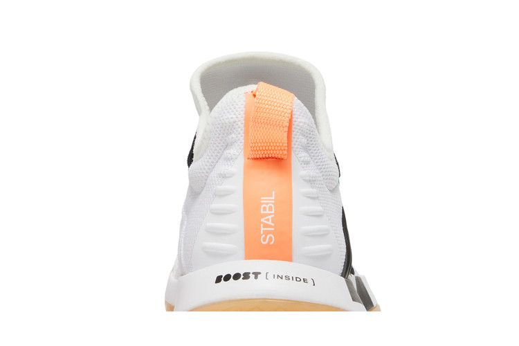 Кроссовки Adidas Wmns Stabil Next Gen Primeblue Wide 'White Beam Orange Gum'