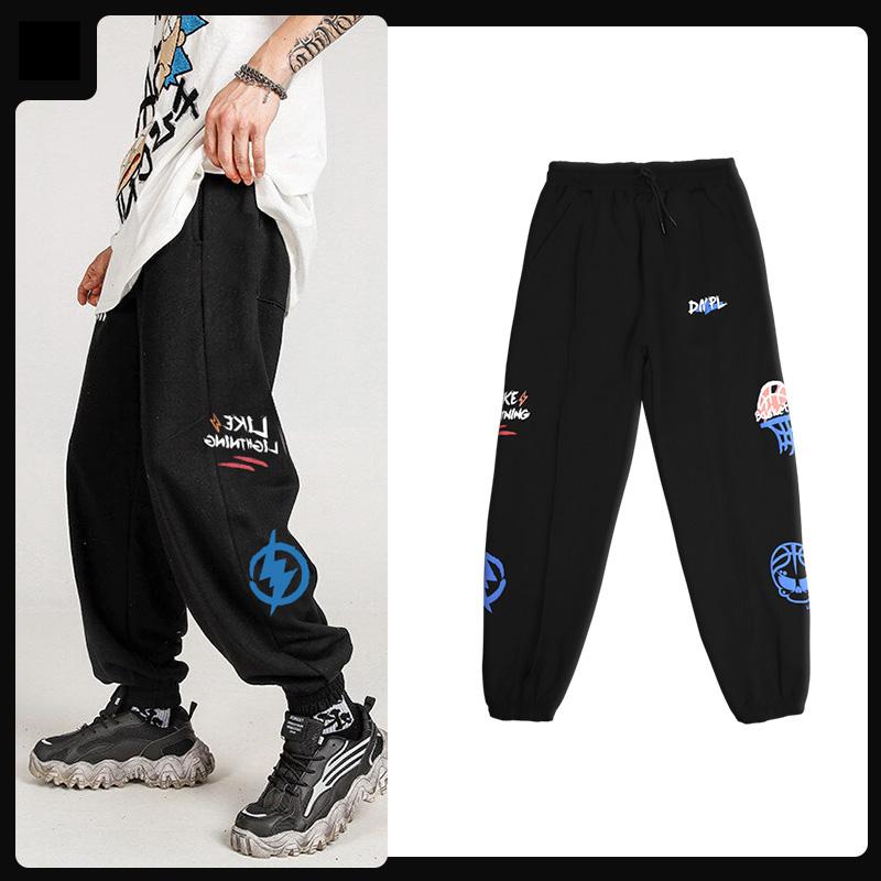 Спортивные штаны Ehot Graffiti Black Pants