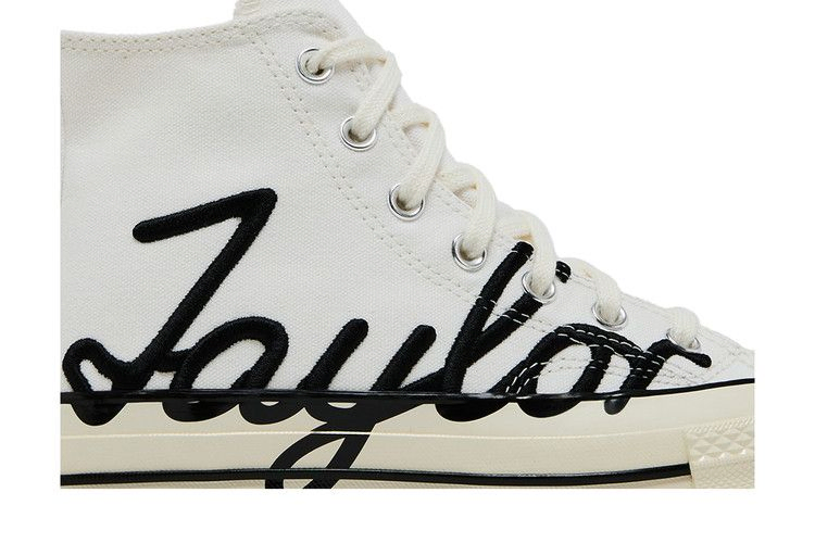 Кроссовки Converse Chuck 70 High 'Scripted Signature Print - White Egret'