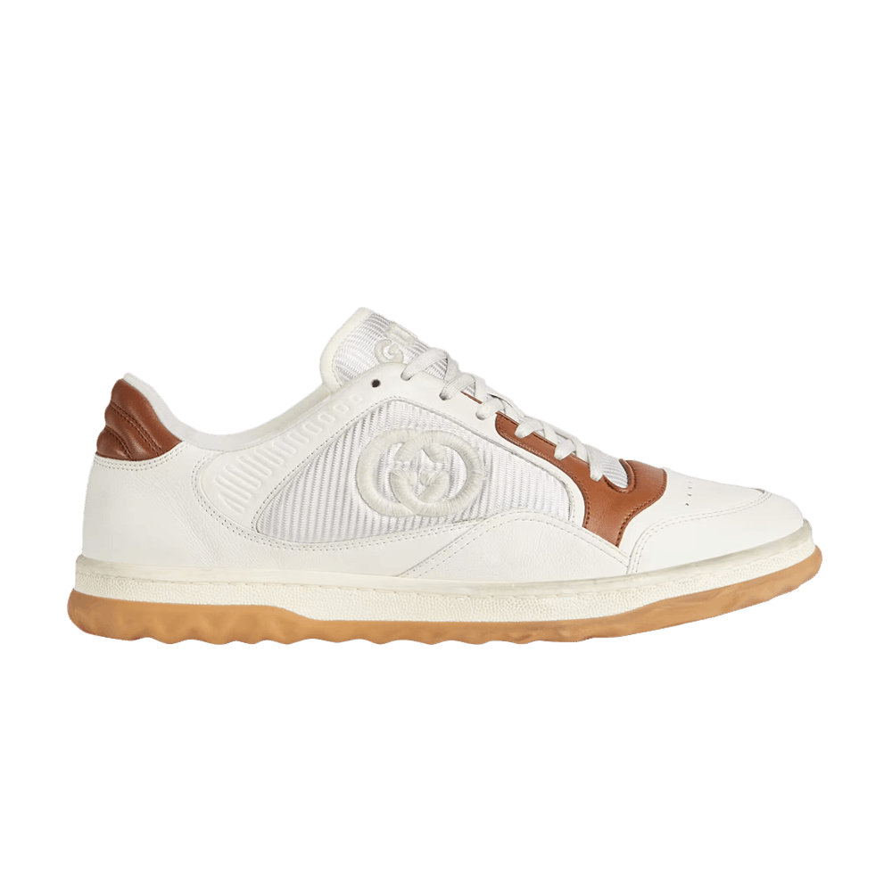 Кроссовки Gucci MAC80 Sneaker 'Off White Brown'