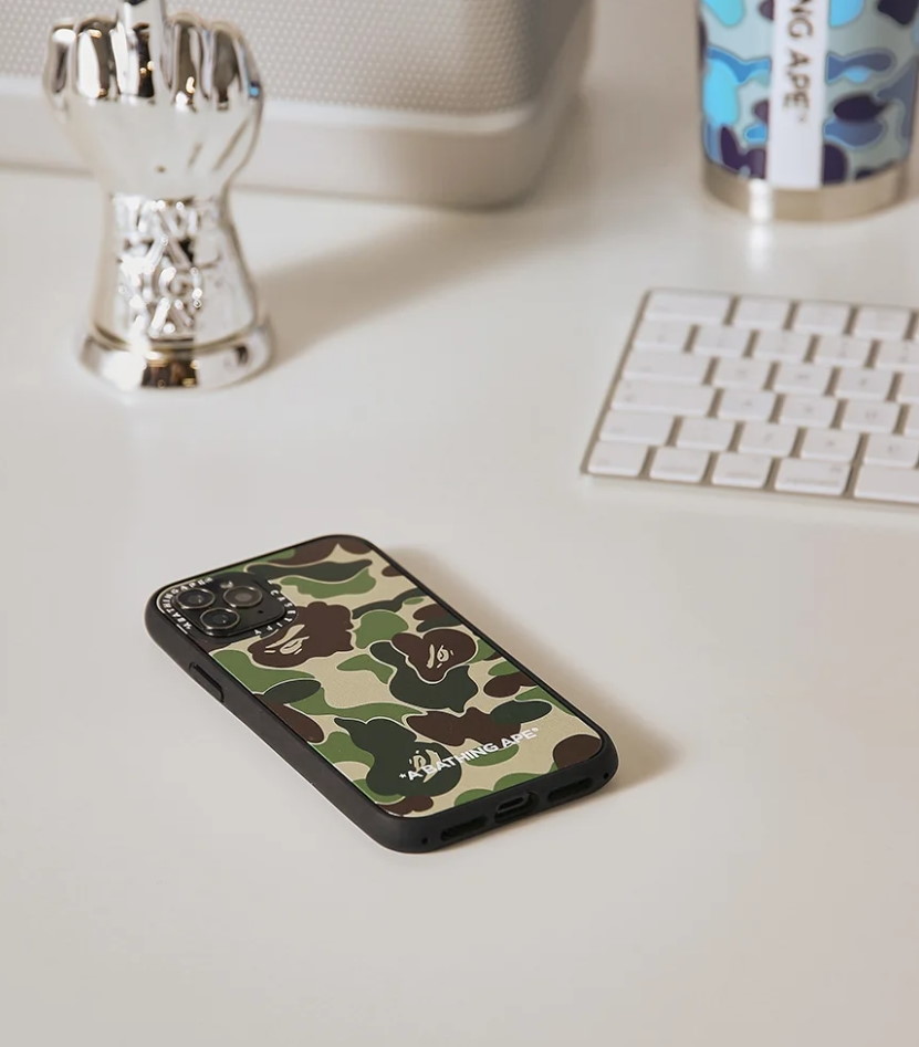 Защитный чехол BAPE x Casetify ABC Camo iPhone11 Pro Case Green
