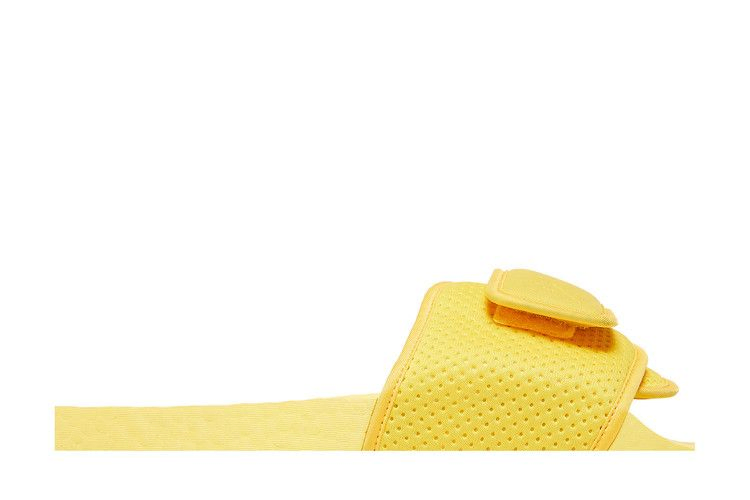 Pharrell x adidas Chancletas Hu Slides 'Bold Gold'