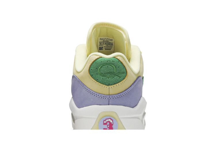 Кроссовки Reebok BBC Ice Cream x Question Low 'Yellow Lilac Glow'