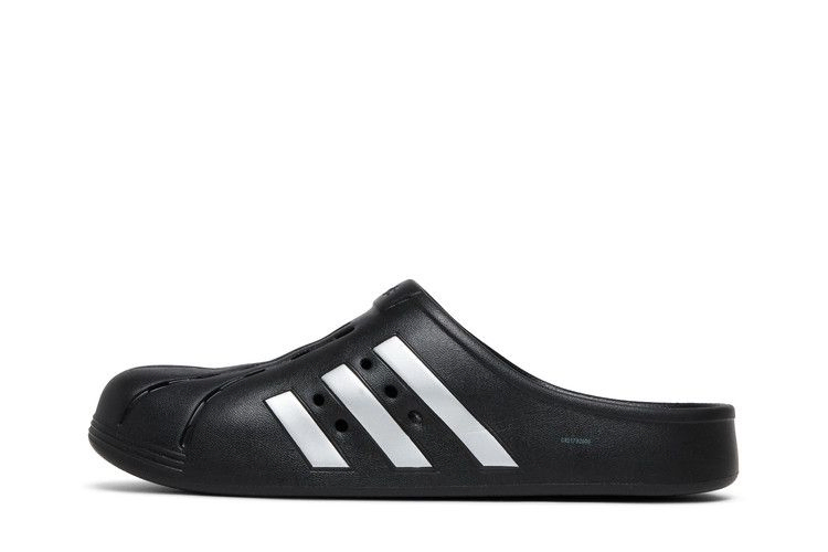 Сабо Adidas Adilette Clog 'Black Silver'