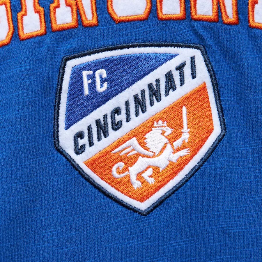Футболка Mitchell & Ness Royal FC Cincinnati Legendary Current Slub T-Shirt