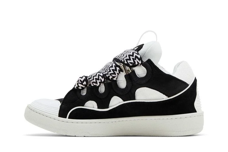 Кроссовки Lanvin Curb Sneakers 'Black White'