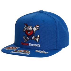 Mitchell-Ness-Front-Face-Snapback-HWC-Denver-Nuggets-Hat-300x300