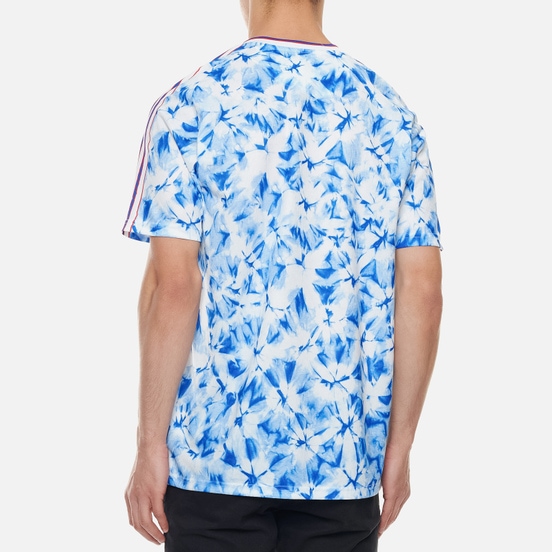 Футболка adidas Manchester United Human Race Jersey White/Bold Blue