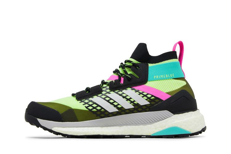 Кроссовки adidas Terrex Free Hiker Primeblue 'Hi-Res Yellow Black'