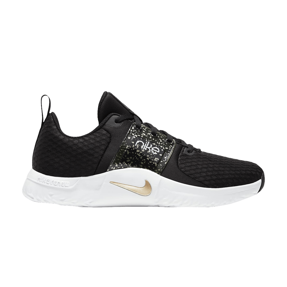 Кроссовки Nike Wmns Renew In-Season TR 10 Premium 'Black Metallic Gold'