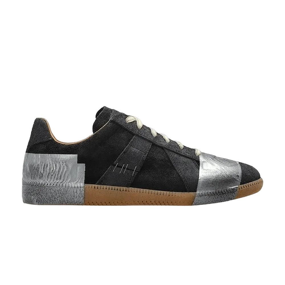 Krossovki-Maison-Margiela-Taped-Replica-Black-Silver