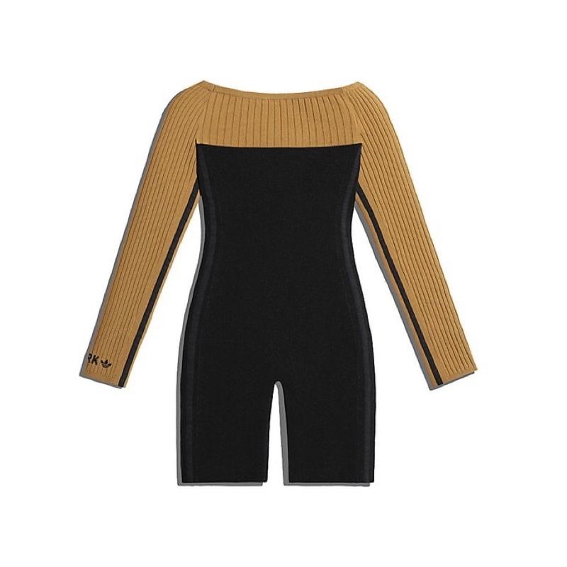 Корсетный комбинезон adidas Ivy Park Long Sleeve Corset Playsuit Black/Mesa