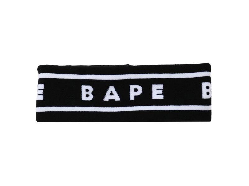 Повязка на голову BAPE A Bathing Ape Headband Black
