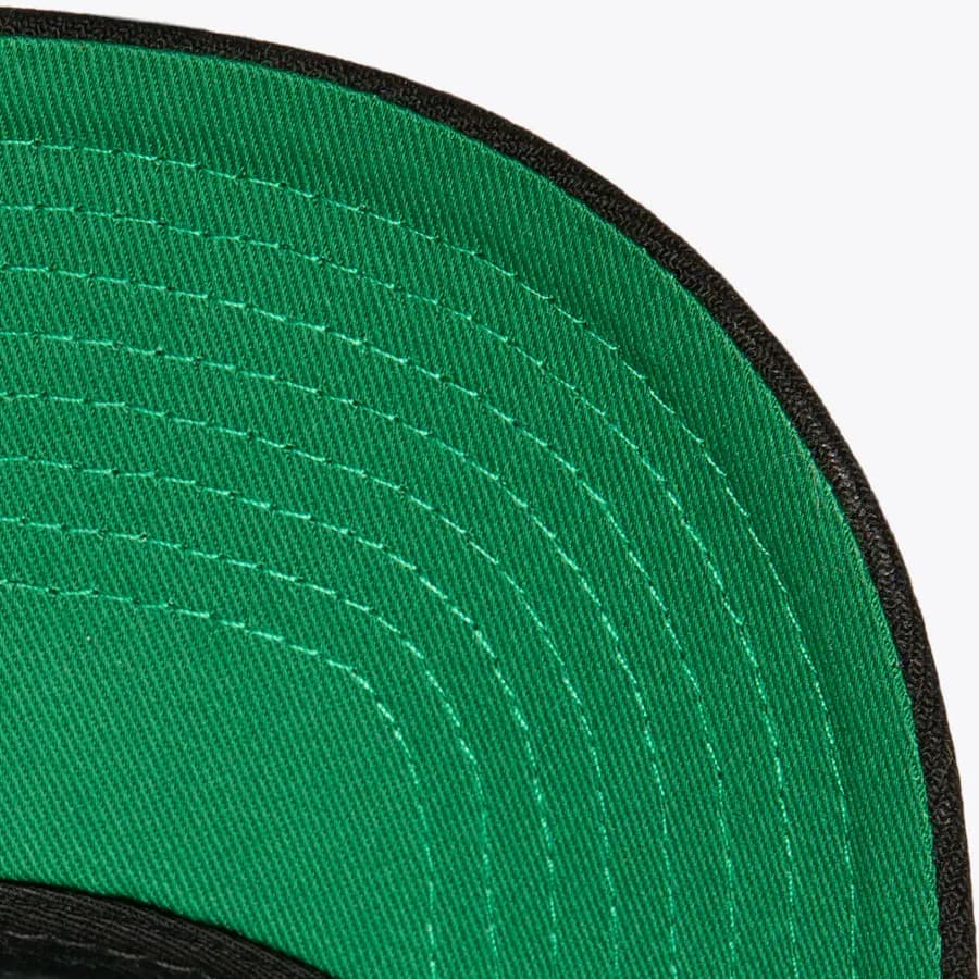 Бейсболка Mitchell & Ness Teal San Jose Sharks Boom Text Pro Snapback Hat