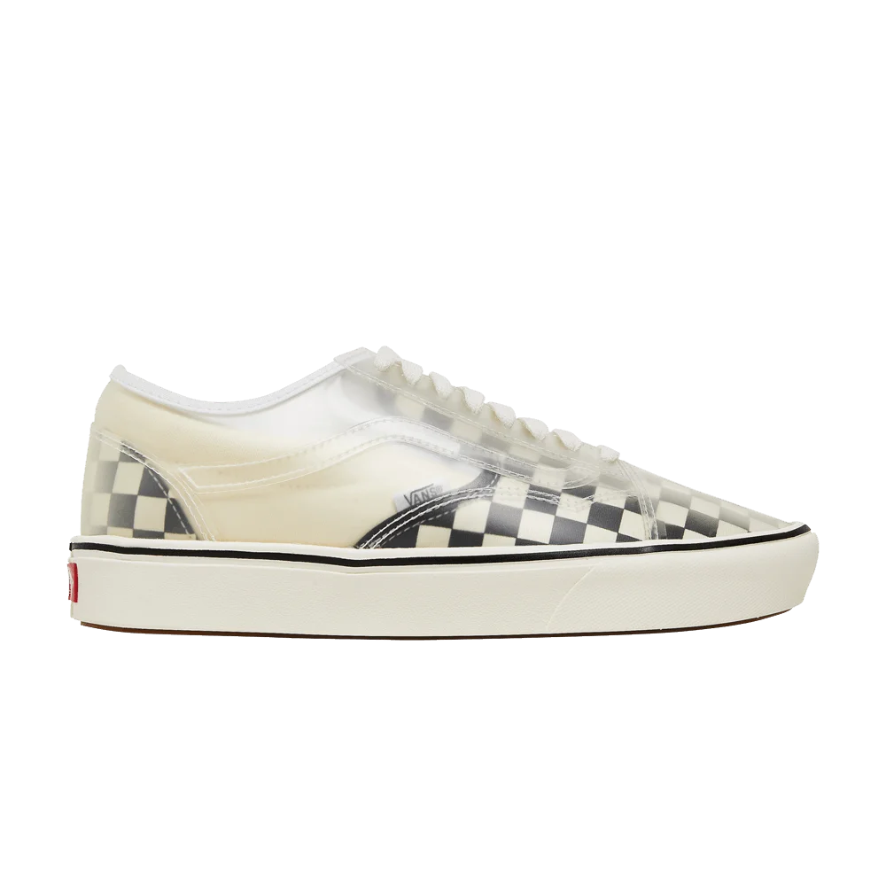 Krossovki-Vans-ComfyCush-Slip-Skool-Checkerboard-White