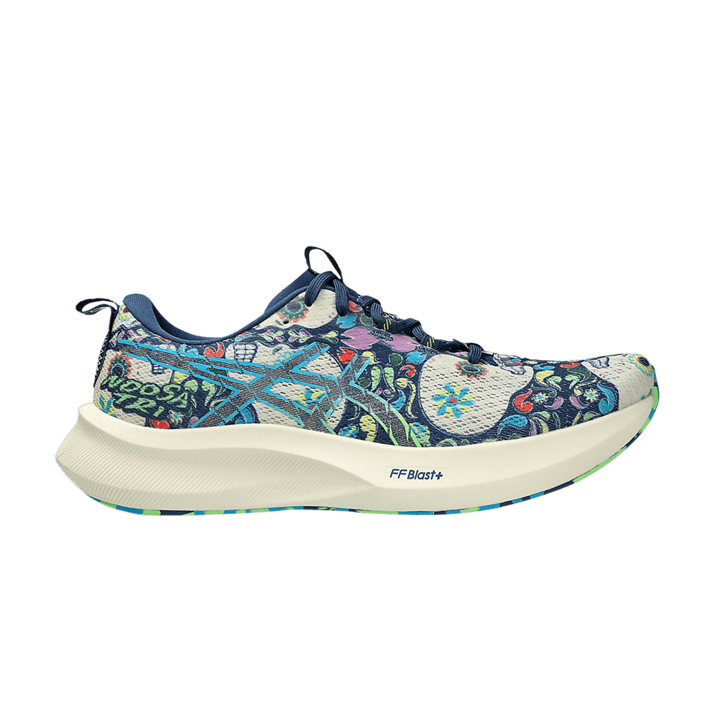 Кроссовки ASICS Gel Noosa Tri 16 Limited Edition 'Día De Muertos - Midnight Blue Lime Burst'