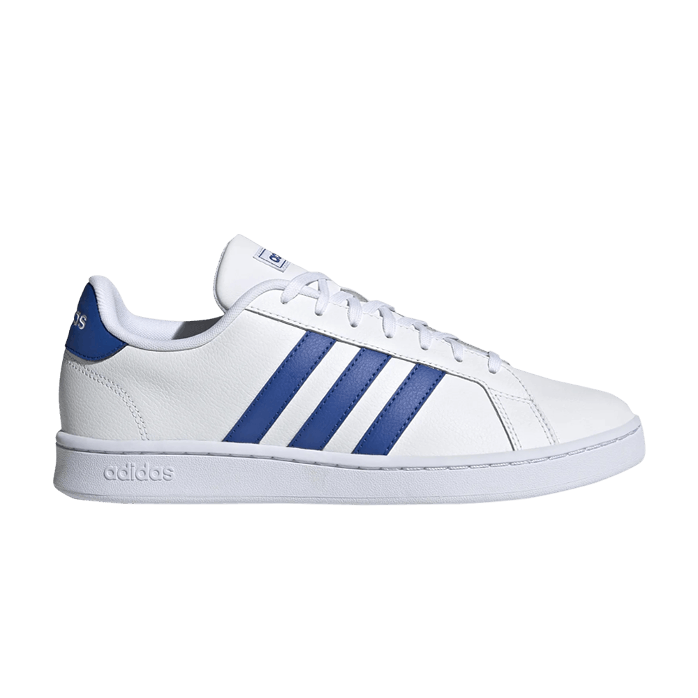 Кроссовки Adidas Grand Court 'White Royal Blue'