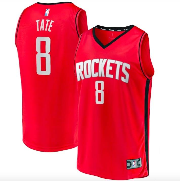 2021-22-Houston-Rockets-8-JaeSean-Tate-Fast-Break-Icon-Red-Jersey-1