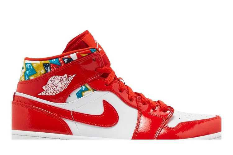 Кроссовки Air Jordan 1 Mid SE 'Barcelona Sweater'