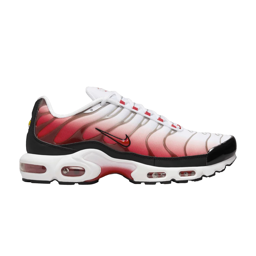 Кроссовки Nike Air Max Plus 'White Black University Red'