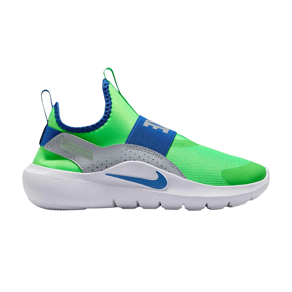 Кроссовки Nike Flex Runner 4 GS 'Green Strike/Wolf Grey/White/Game Royal'