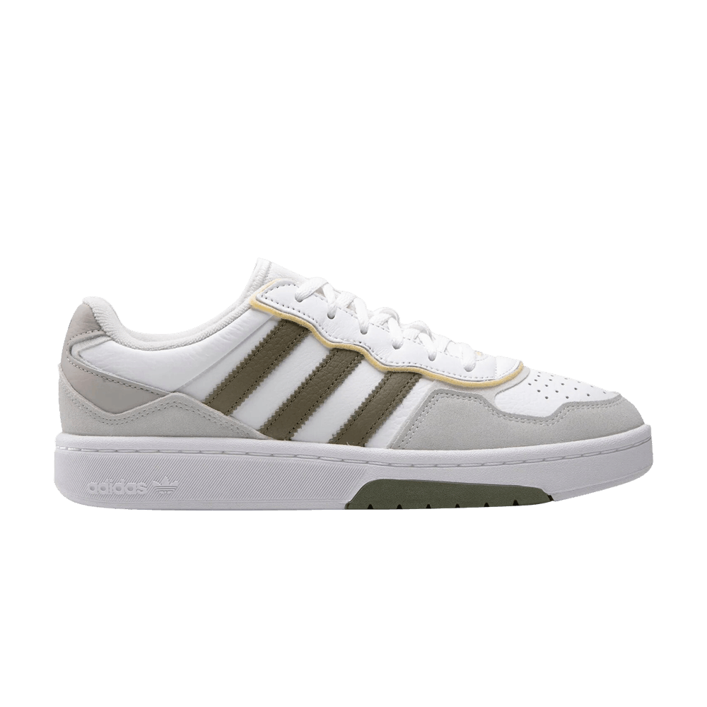 Кроссовки adidas Courtic 'White Focus Olive'